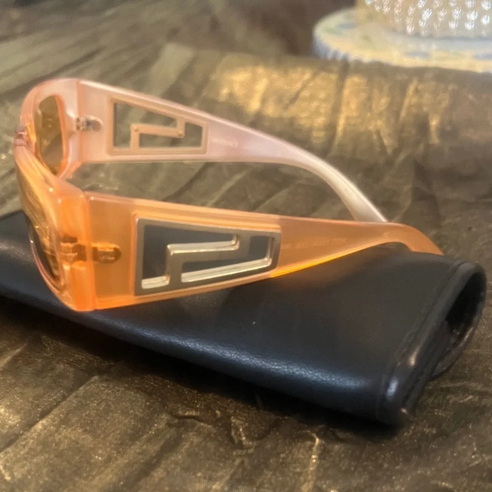 Versace Orange Sunglasses